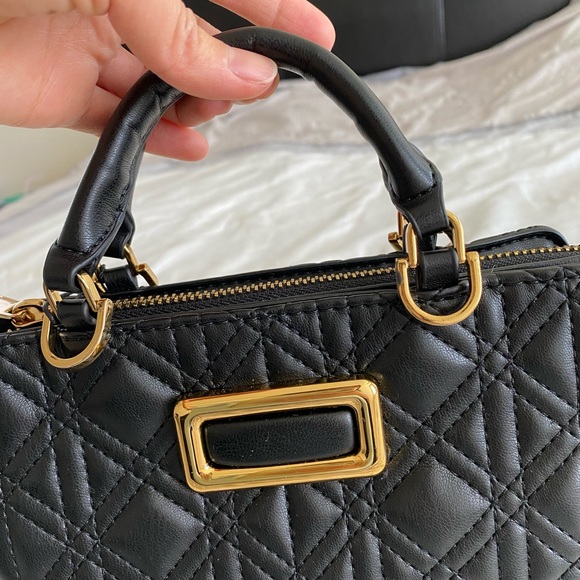ZARA QUILTED MINI CITY BAG in Black - Picture 2 of 5